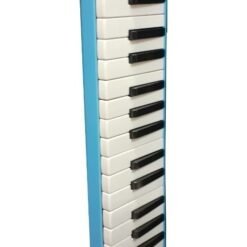 Melodica Mini Piano Usada 37 Teclas Azul Con Estuche Maxima _0