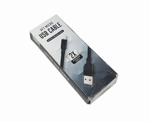 Cable USB Micro 6Ft Cable Reforzado Fibra De Kevlar _2