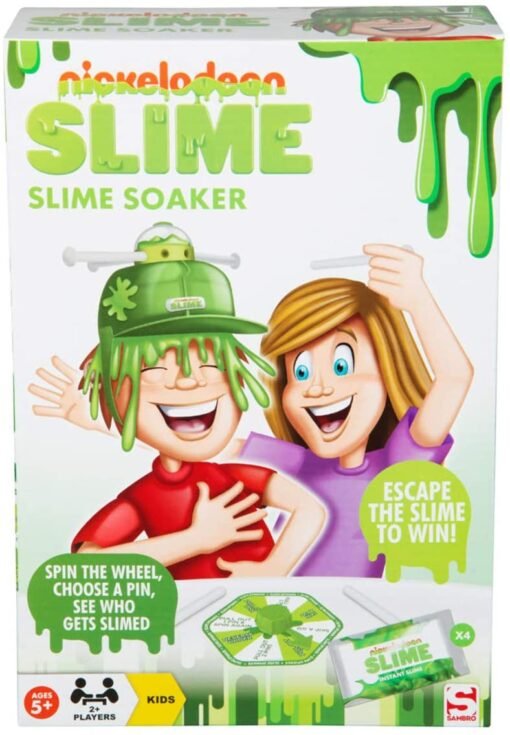 Juego De Mesa Nickelodeon Retos Con Slime Escapa Del Slime_4