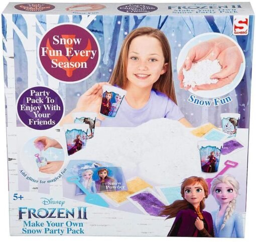 Jugete Frozen Crea Tu Propia Fiesta Nieve Artificial Toys_0