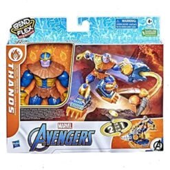 Avengers Marvel Figura Thanos Bend And Flex Missions 2 en 1_1