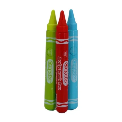 Jabon Para Baño Crayola Body Wash Pen Colores 55 ml 3pzas_1