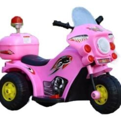 Motocicleta Electrica Montable Policia Infantil Motobiker_11