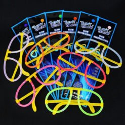 Lentes De Neon Tuny Glow Para Fiestas Kit De 5 Lentes Pack_3