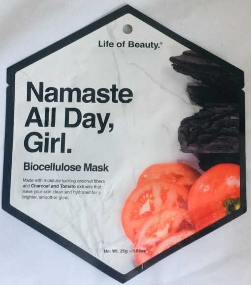 Mascarilla Facial Carbon Y Tomate Biocelulosa Sobre 25g 2 Pz_1