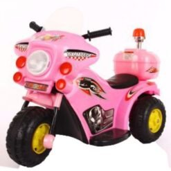 Motocicleta Electrica Montable Policia Infantil Motobiker_9