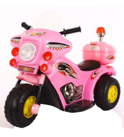 Motocicleta Electrica Montable Policia Infantil Motobiker_9