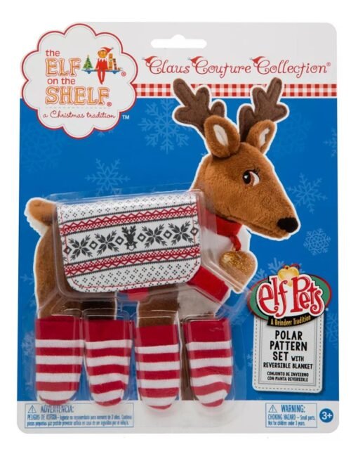 Calcetines Y Manta Para Reno De Elf On The Shelf _0