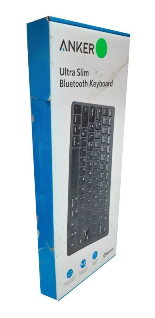 Teclado Anker Bluetooth Ultra Slim Apple Android Compatible_2