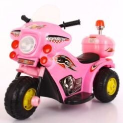 Motocicleta Electrica Montable Policia Infantil Motobiker_10