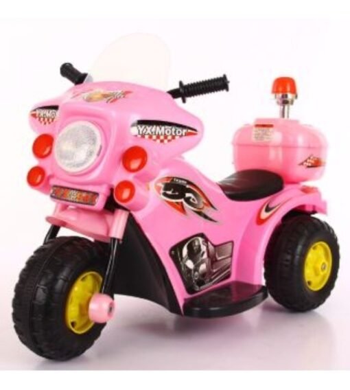 Motocicleta Electrica Montable Policia Infantil Motobiker_10