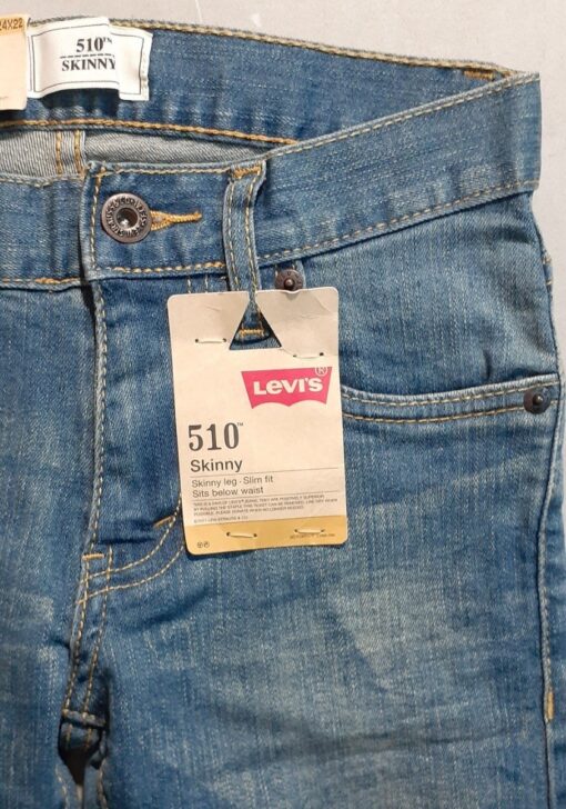 Pantalon Niño Levis Strauss 505 Regular 510 Skinny Mezclilla_11