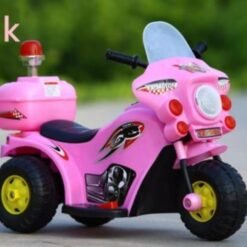 Motocicleta Electrica Montable Policia Infantil Motobiker_12