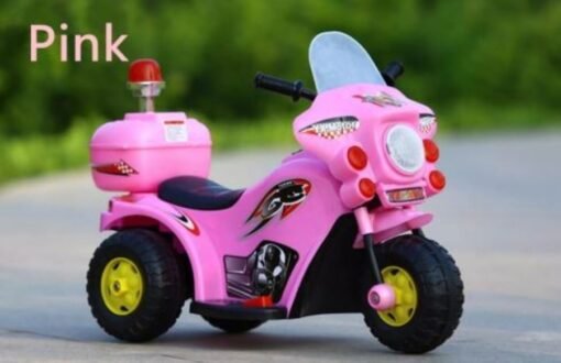 Motocicleta Electrica Montable Policia Infantil Motobiker_12