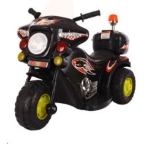 Motocicleta Electrica Montable Policia Infantil Motobiker_21