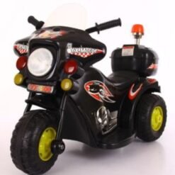 Motocicleta Electrica Montable Policia Infantil Motobiker_23