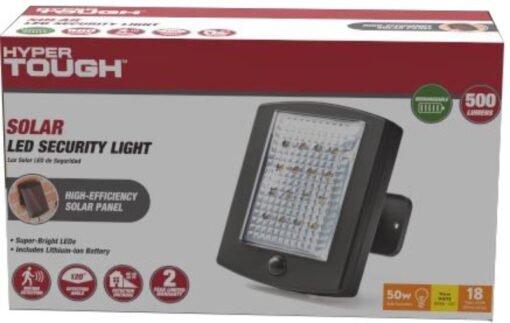 Lampara Solar Led De Seguridad Con Sensor De 500 Lumens_1