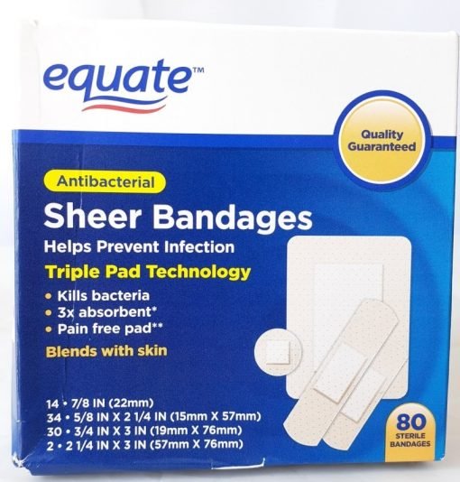 Benditas Curitas Adhesivas Circular Antibacteria Equate 80pz_2