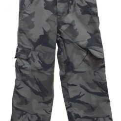 Pantalon Wangler Cargo Clásico Niño Camuflaje Regular Dura_4