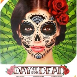 Juego De Tatuajes Día De Muertos Day Of The Dead Tatoo_1