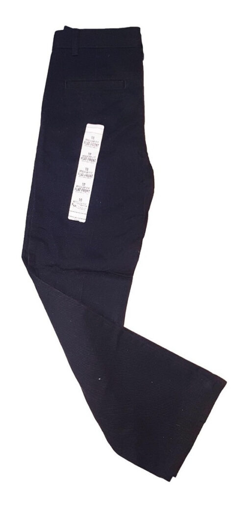 Pantalon Izod Azul Regular Fit Falt Front Niño Talla 10_1