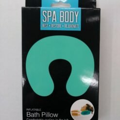 Almohada Cojin Cuello Inflable Spa Viaje Bath Pillow Body_1
