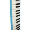 Melodica Mini Piano Usada 37 Teclas Azul Con Estuche Maxima _0