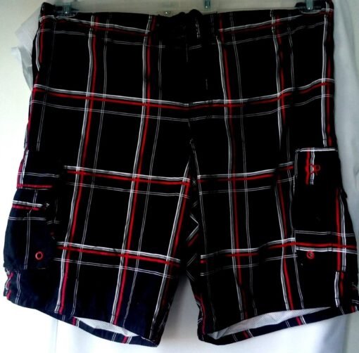 Traje De Baño Short Americano Bermuda P/ Caballero Ch M L _5