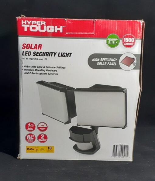 Lampara Luz Solar Hyper Tough Prendido Por Autonomia Nueva_3