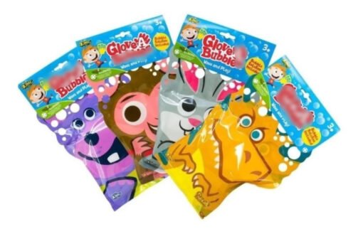 Burbujero Burbuja Guante Fiesta Cumpleaño Glove Bubble 5pack_4