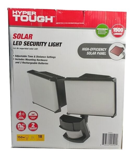 Lampara Luz Solar Hyper Tough Prendido Por Autonomia Nueva_1