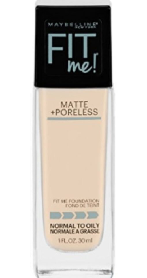 Maybelline New York Base Líquida Maquillaje Matte Fit Me _17