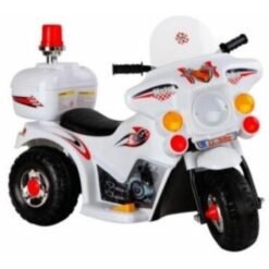 Motocicleta Electrica Montable Policia Infantil Motobiker_14