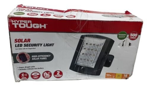 Lampara Solar Led De Seguridad Con Sensor De 500 Lumens_2