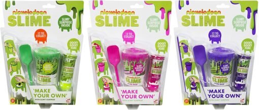 Crea Tu Propío Slime Nickelodeon Glitter Estacion De Slime_0