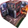 Espacio Juego Pop Up 3d Estacion Bombero Policia Casita Niño_0