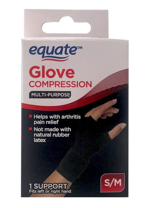 Guante Compresion Mediano Chico Equate Diferentes Usos Glove_2