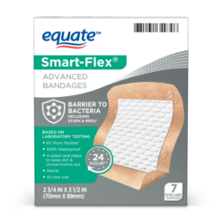 Equate Vendajes Adhesivos Avanzados flexibles Smart-Flex 7 u_0