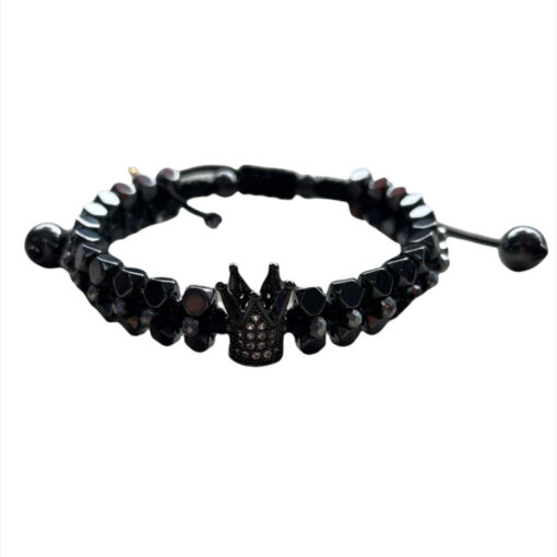 Pulsera Brazalete Ajustable Zirconia Dif Modelo Hombre Mujer_4