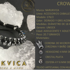 Pulsera Brazalete Ajustable Zirconia Dif Modelo Hombre Mujer_25