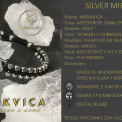 Pulsera Brazalete Ajustable Zirconia Dif Modelo Hombre Mujer_26