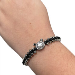 Pulsera Brazalete Ajustable Zirconia Dif Modelo Hombre Mujer_10