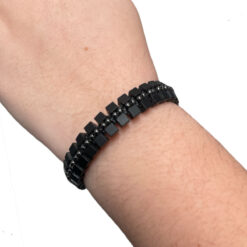 Pulsera Brazalete Ajustable Zirconia Dif Modelo Hombre Mujer_14