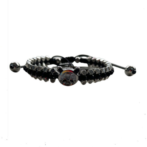 Pulsera Brazalete Ajustable Zirconia Dif Modelo Hombre Mujer_2