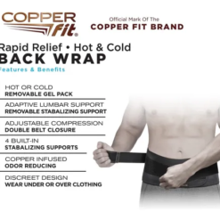 Cooperfit Soporte Espalda Alivio Rapido Terapia Frio Calor_5
