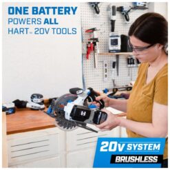 Sierra Circular Hart 20v Brushless 7 1/4