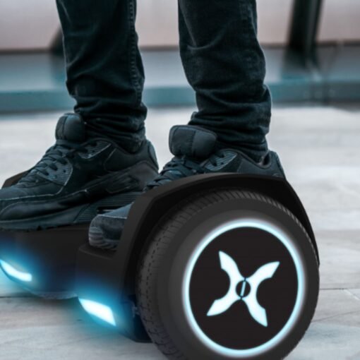 Patineta Electrica Hoverboard Rebel H1 Para Niños 6mph Black_6