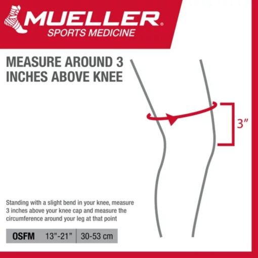 Rodillera Ajustable Estabilizadora Transpirable Knee Mueller_1