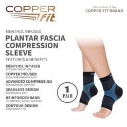 Manga Compresion Terapia Fascia Plantar Soporte Copper fit_2