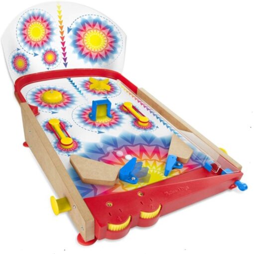 Juego Pinball De Madera Jugar Y Construir Melissa & Doug_3